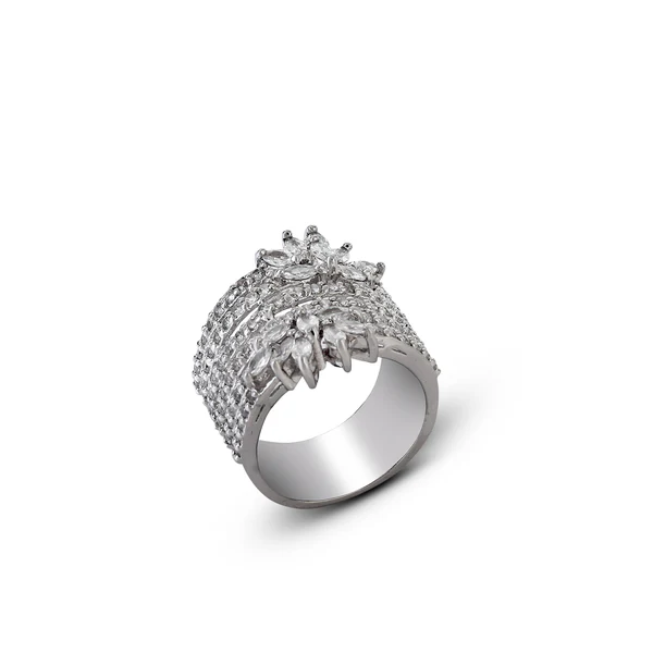 Input reference image for the silver diamond ring